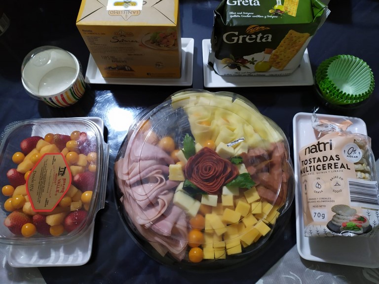 tabla de quesos servicio de stand